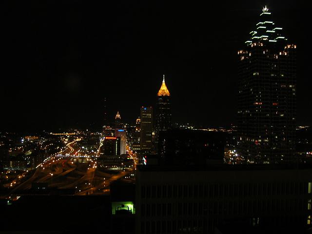 Atlanta, from 42nd floor, Westin Hotel