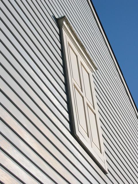 Morning light on townhouse, Fairfax, Virginia