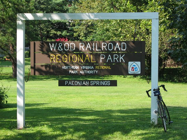 Along the WO&D Bike Trail, outside Purcelville, Virginia