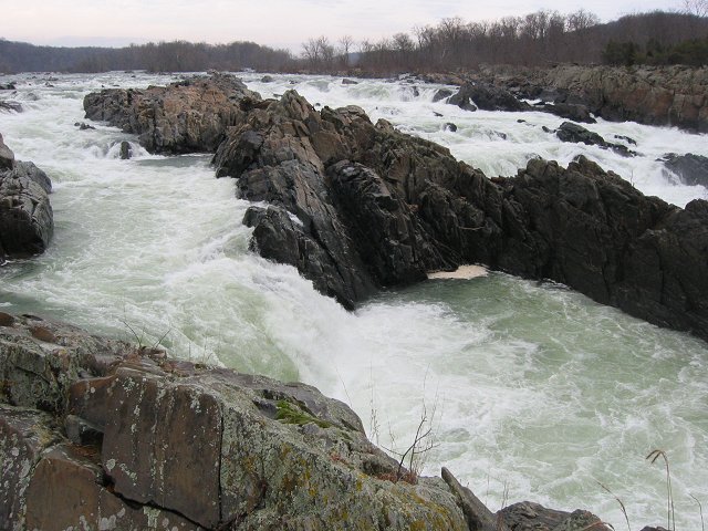 Winter morning, Great Falls National Park, Virginia