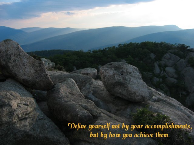 Old Rag Mountain at Sunset, Shenandoah