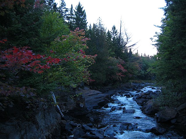 Chutes Croches, Diable River, Parc du Mont-Tremblant, Quebec Canada