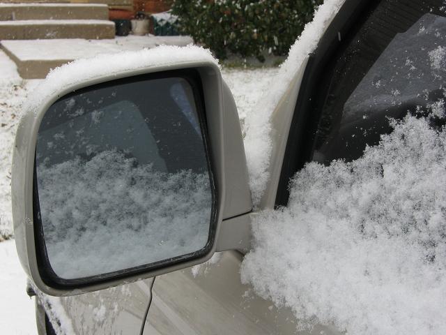 Morning snowstorm, Fairfax, Virginia