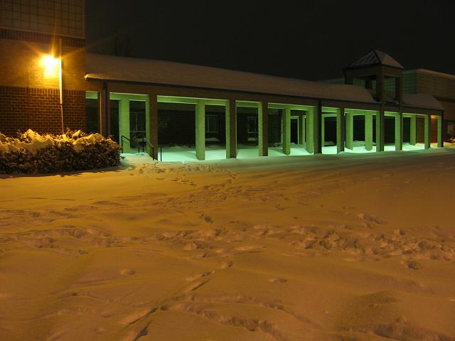 Elementary School, Blizzard 2003, Fairfax, Virginia