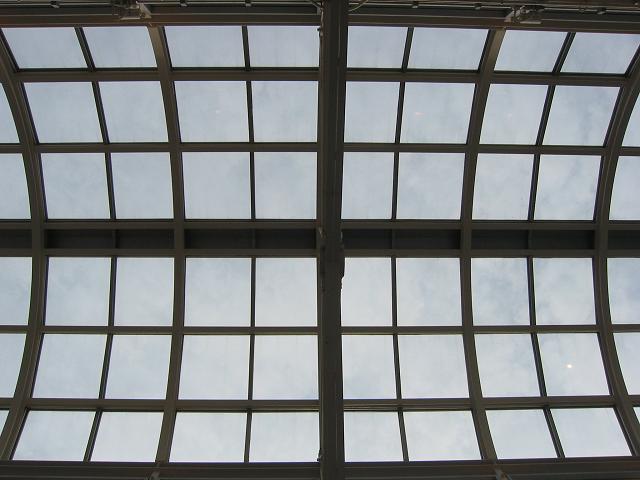 Glass ceiling, Pavillion at Reston Town Center, Virginia