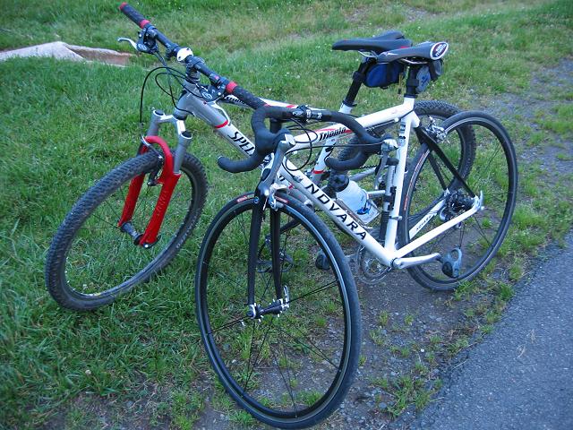 Break from WO&D bike ride, Virginia