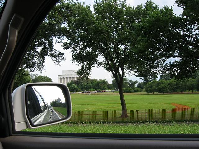 Lincoln Memorial from Constitution Avenue, Washington, D.C.
