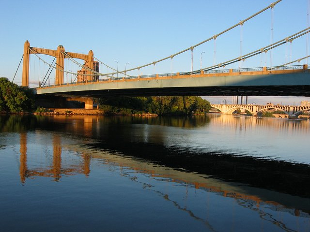 Hennepin Avenue Bridge, Minneapolis, Minnesota