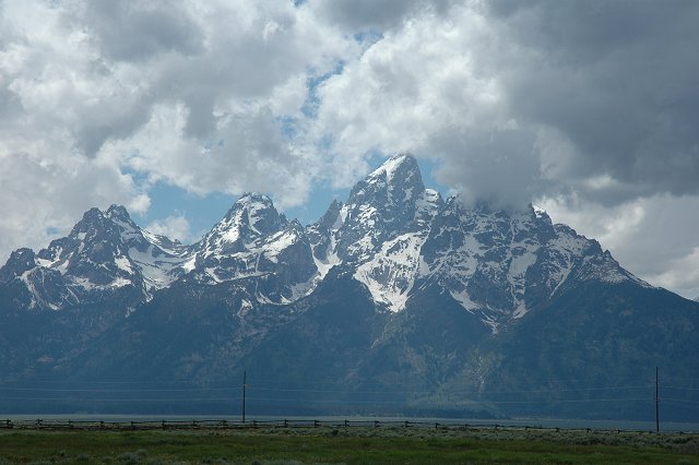 Tetons from Lost Ranch, Wyoming