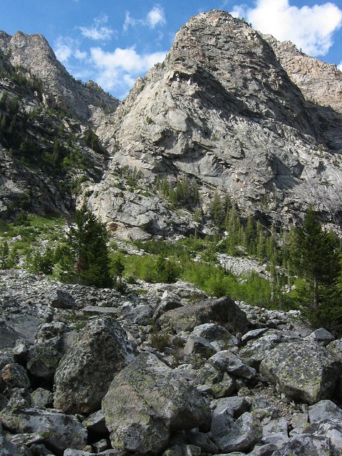 Guide's Wall Climb, Teton National Park, Wyoming