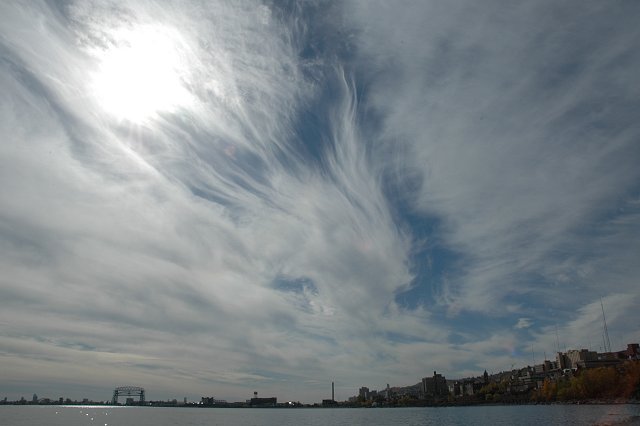 View of Duluth from Leif Erikson Park